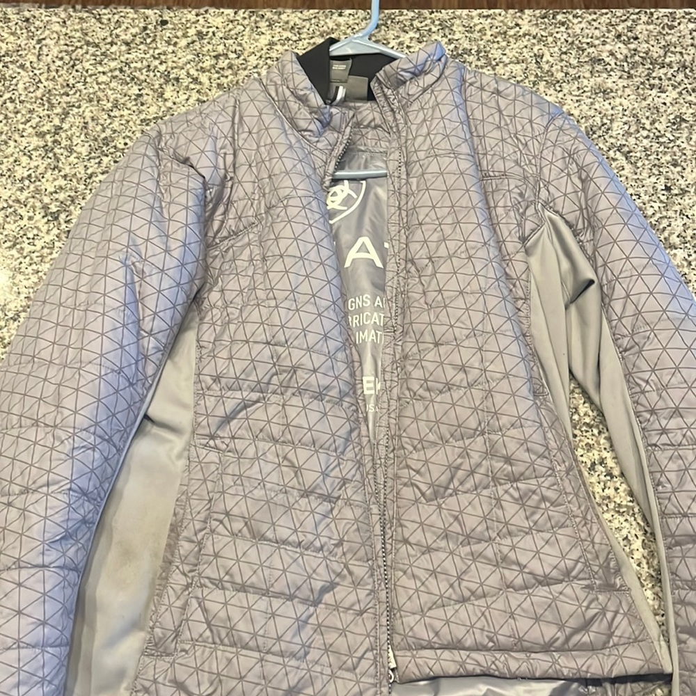 Reflective spring/fall riding jacket